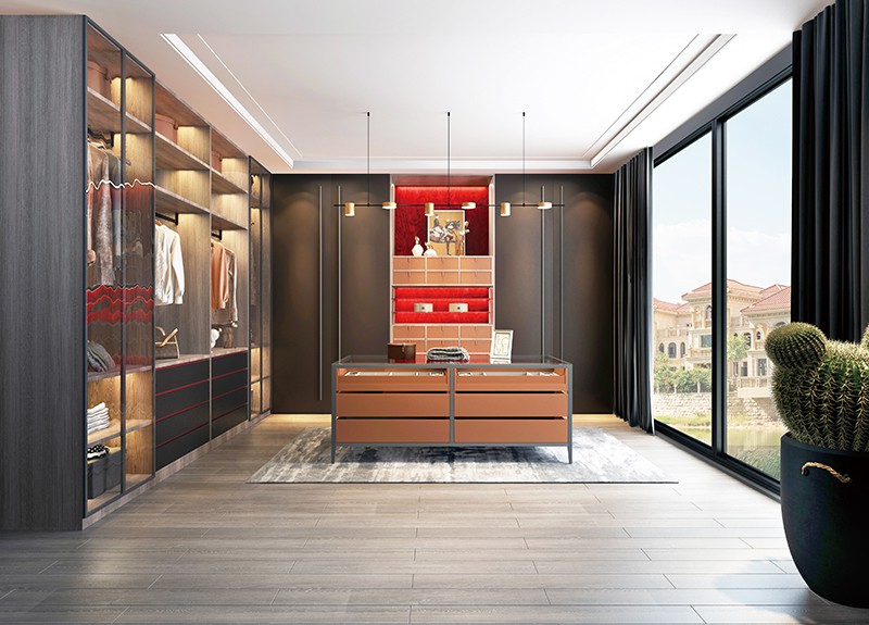 Elegant Luxury Walk Closet Elegant Luxury Walk Closet