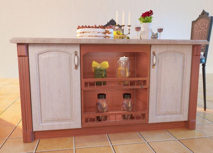 American Style PVC Kitchen Cupboards