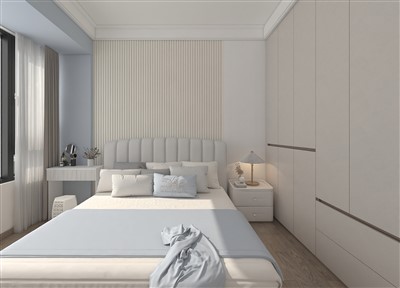 Bej Yatak Odası Gardıropları