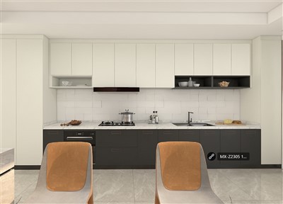 Gri Membran Mutfak Dolabı